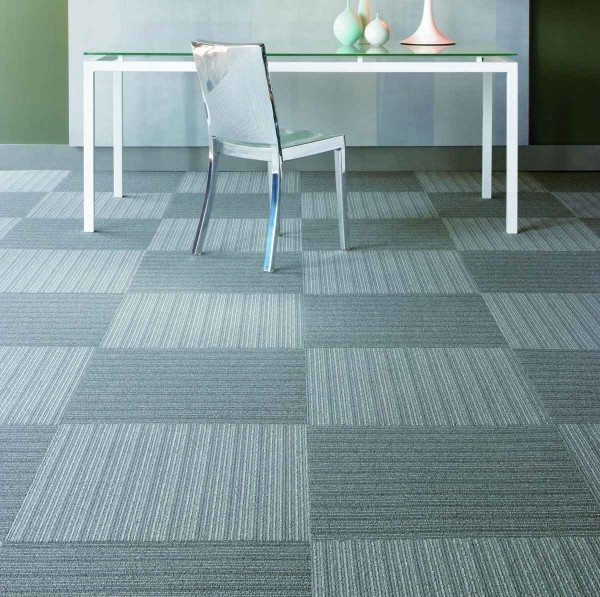Carpet Tiles Basement Design