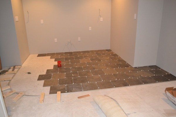 Carpet Tiles Basement Image