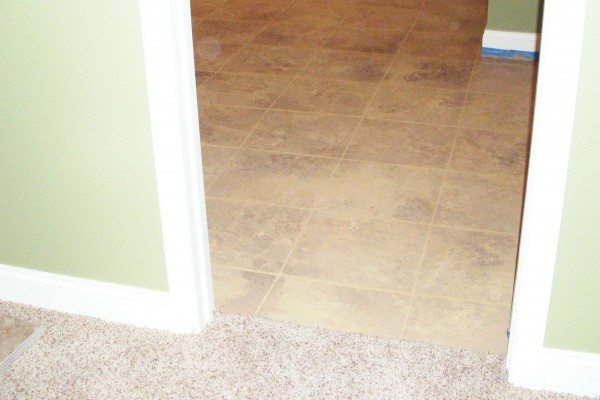Carpet Tiles Basement Picture
