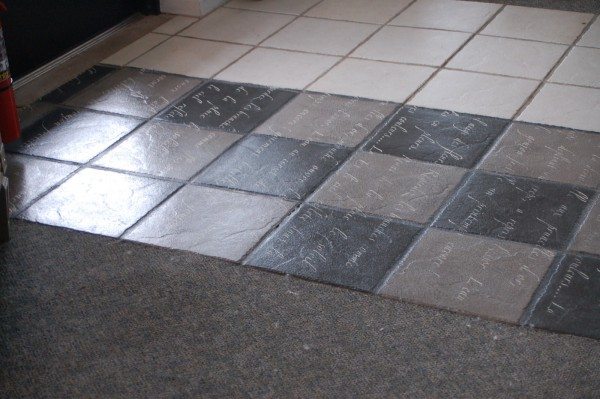 Ceramic Tile Paint Example