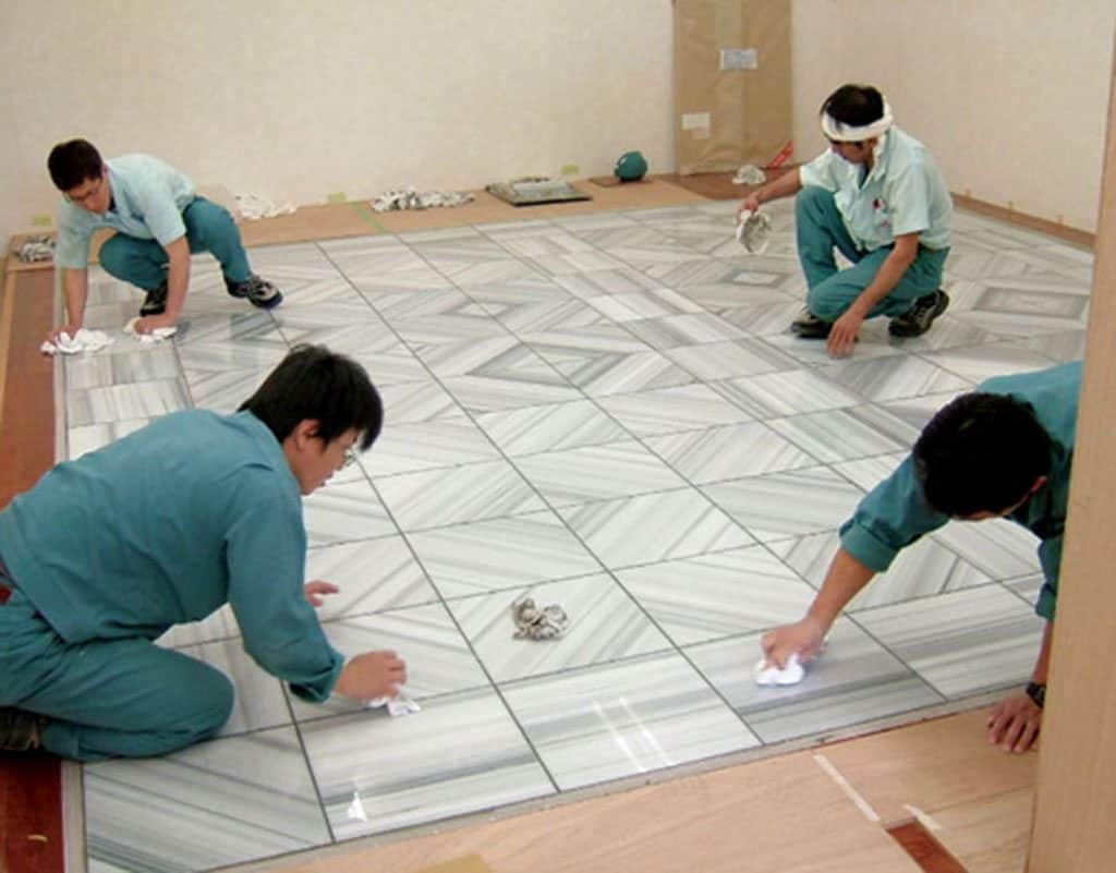 Floor Tile Installation Interior Design, Floor Tile Laying Designs