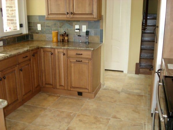 Floor Tiles Kitchen Interior Design