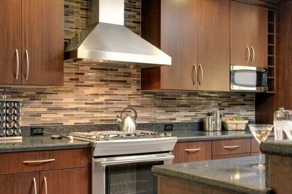 Glass Backsplash Tiles Photo