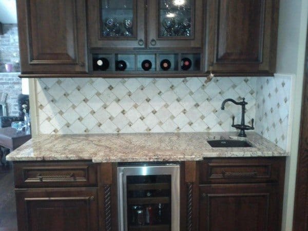 How To Tile A Backsplash Example