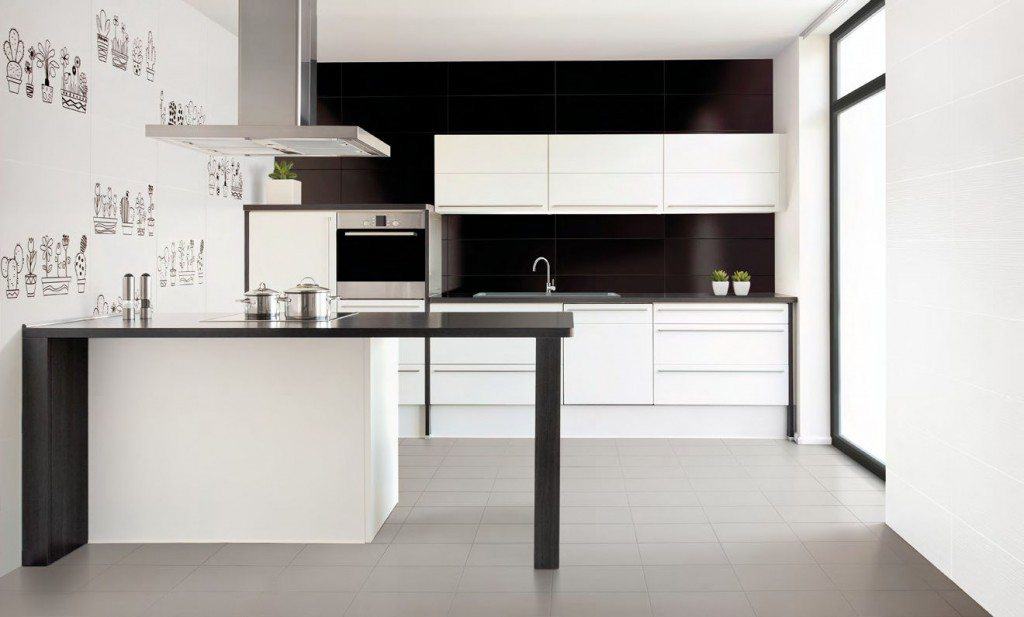 Kitchen Floor Tiles For a Modern Look | Contemporary Tile Design Ideas ...