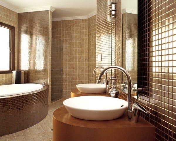Mosaic Bathroom Tiles Interior Design