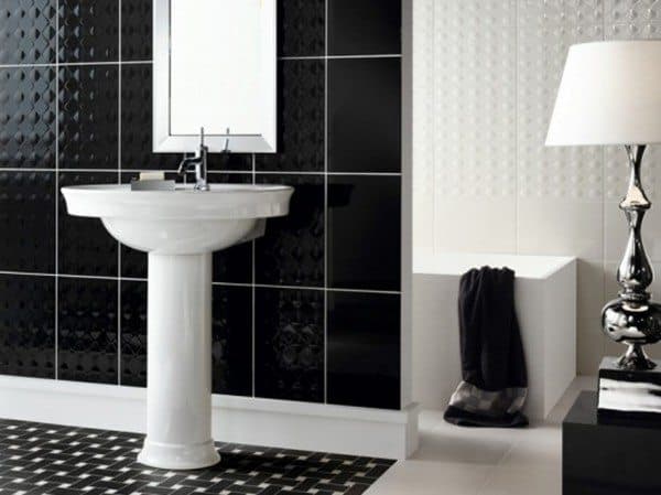 Mosaic Tiles Bathroom Interior Design