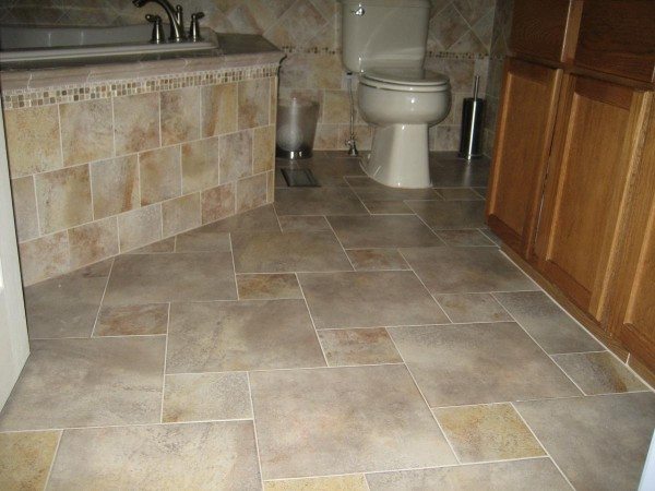 Porcelain Tile Flooring Example