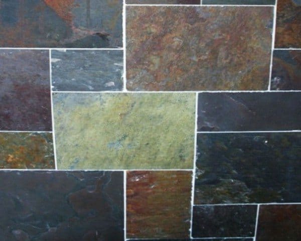 Slate Floor Tiles Decoration