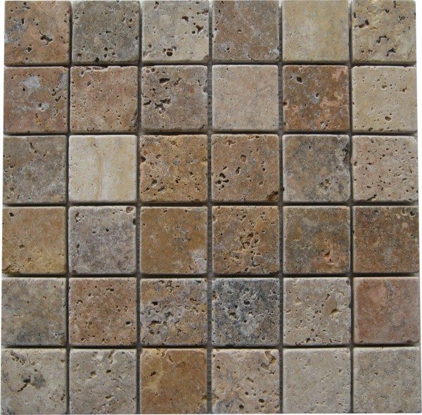 Travertine Mosaic Tiles Decoration