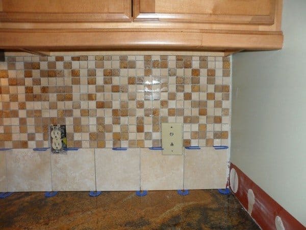 Travertine Mosaic Tiles Photo
