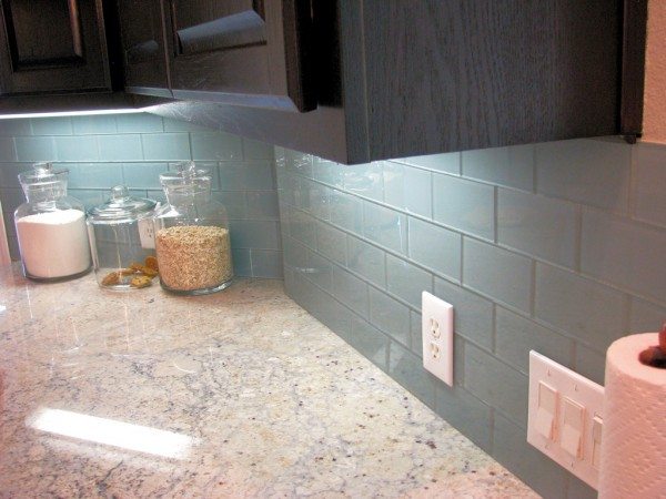 Glass Tile Backsplash Ideas 2014