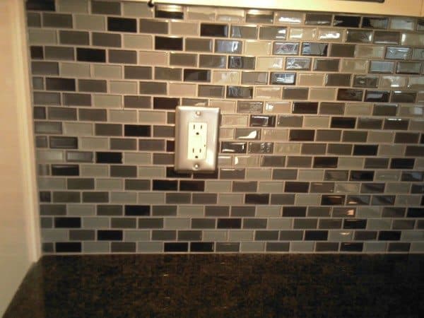 Glass Tile Backsplash Ideas Photo