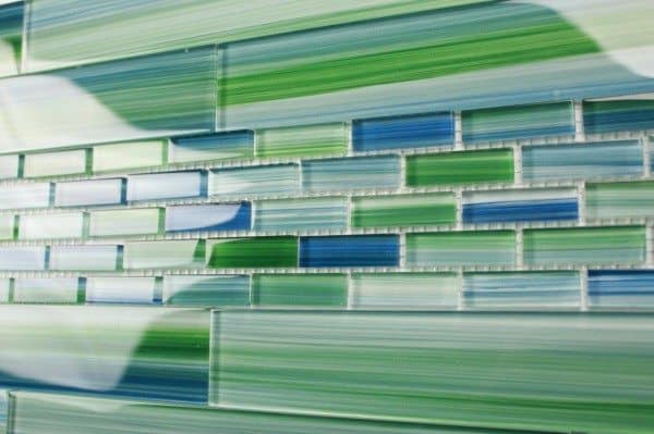 Green Glass Tile 2014
