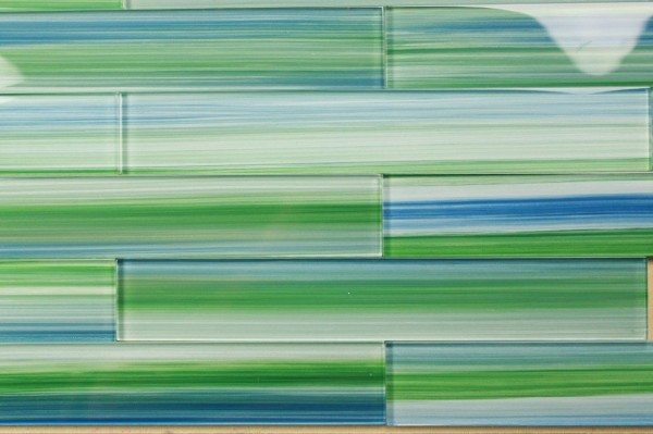 Green Glass Tile Design