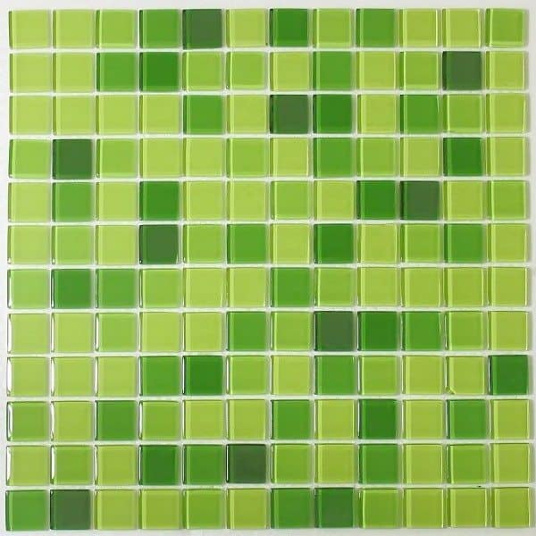 Green Glass Tile Home Design