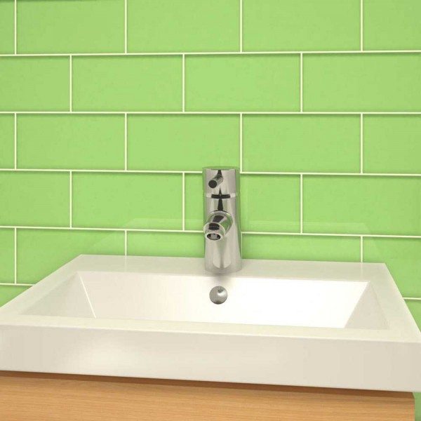 Green Glass Tile Interior Design