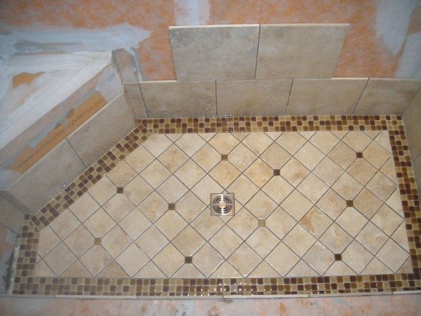 How To Tile A Shower Floor Design