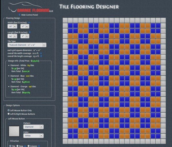 Tile Calculator Decoration
