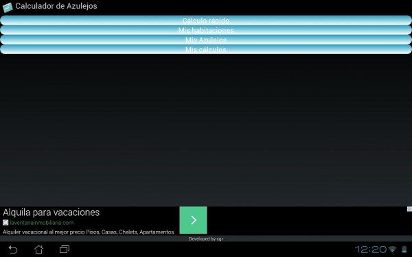 Tile Calculator Design