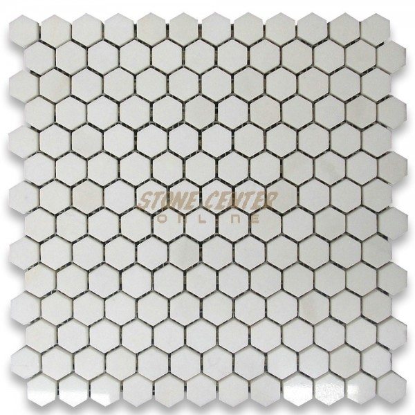 White Mosaic Tiles 2014