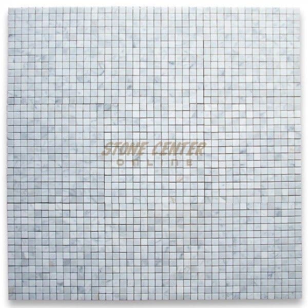 White Mosaic Tiles Decoration