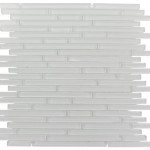 White Mosaic Tiles Interior Design