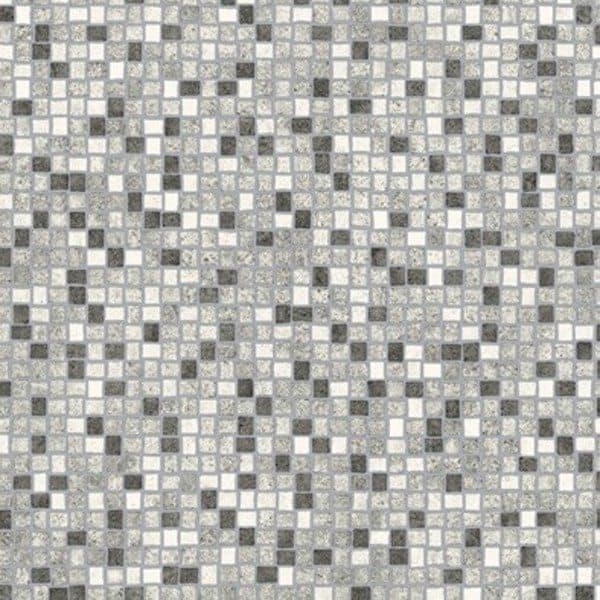 White Mosaic Tiles Picture