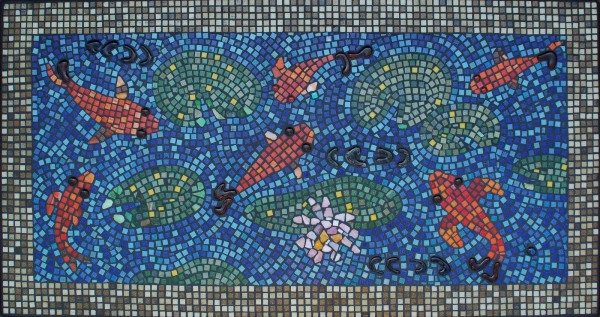 Glass Tile Mosaic Interior Design