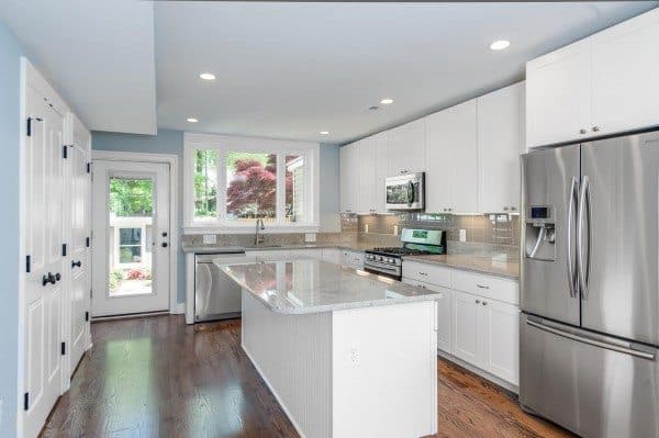 Glass Tiles Kitchen Example