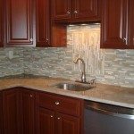 Glass Tiles Kitchen Photo