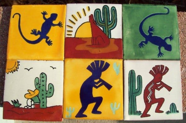 Hand Painted Tiles Style