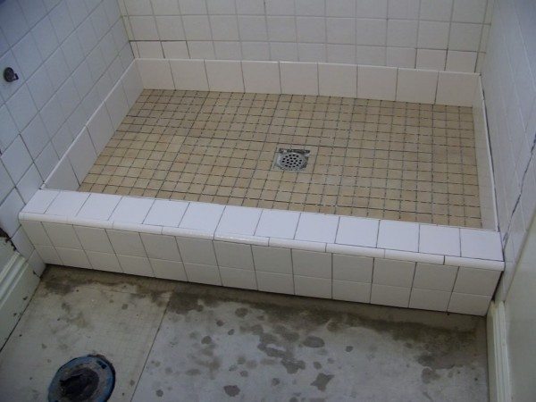 Tile Shower Pan Design