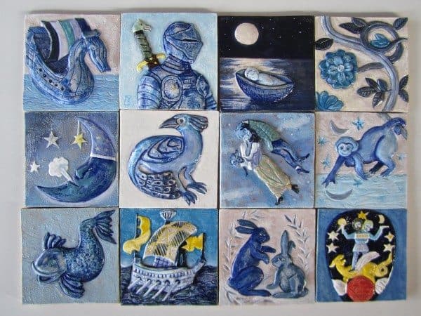Arts And Crafts Tiles Interior Design