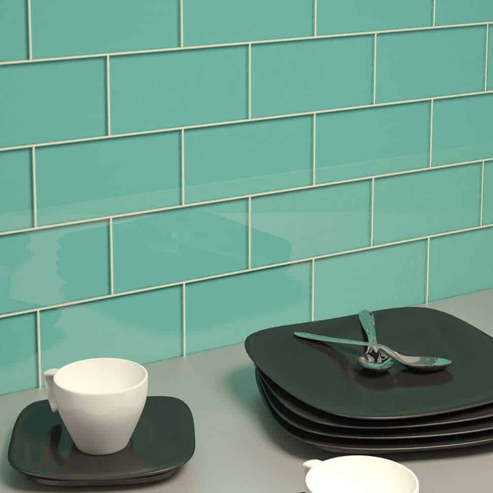 Glass Subway Tiles Style | Contemporary Tile Design Ideas From Around ...